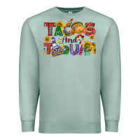 Seafoam Tacos and tequila Premium Sweatshirt - NancyCooperArtShop