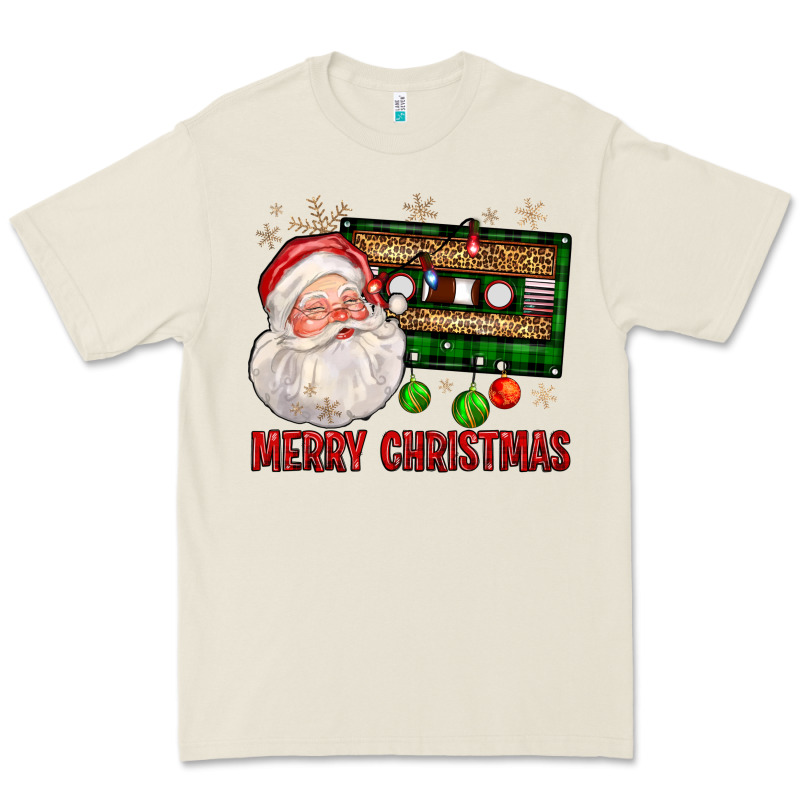 Merry Christmas Santa Cassette Premium Tee by FaDigitalArtStudio | Teevron