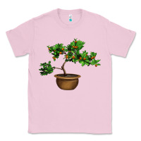 Bubblegum Pink Guava Tree Bonsai Illustrations Classic Tee - LillyAllenDesigns