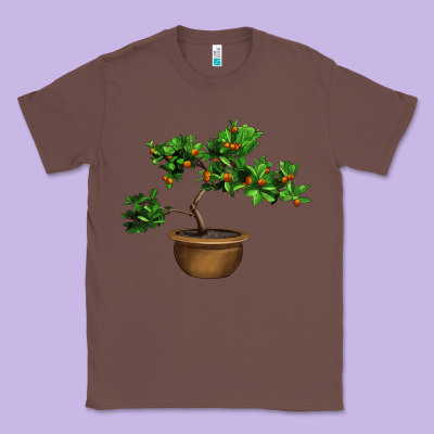 Guava Tree Bonsai Illustrations Classic Tee Designed By Lillyallendesigns