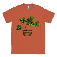 Copper Guava Tree Bonsai Illustrations Classic Tee - LillyAllenDesigns