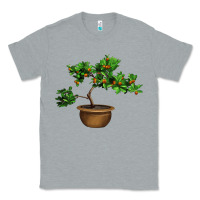 Heather Grey Guava Tree Bonsai Illustrations Classic Tee - LillyAllenDesigns