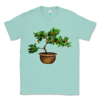 Seafoam Guava Tree Bonsai Illustrations Classic Tee - LillyAllenDesigns