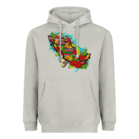 Moon Dust Mexico Map with Leopard and Sunflowers Heavyweight Hoodie - texasbilliewilder