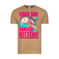 Vintage Camel save the water kittens axolotl Vintage Tee - Jasminsmagicworld