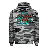 Slate Camo Western More Howdy Less Hate Cowboy Hat Gemstone Premium Hoodie - HowdyJamesFarm