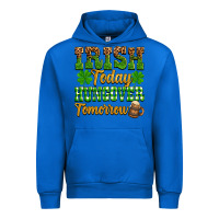 Cobalt St. Patrick's Irish today hungover tomorrow Urban Hoodie - OliviaCreatesArt