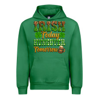 Emerald St. Patrick's Irish today hungover tomorrow Urban Hoodie - OliviaCreatesArt
