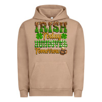 Pigment Burro St. Patrick's Irish today hungover tomorrow Urban Hoodie - OliviaCreatesArt