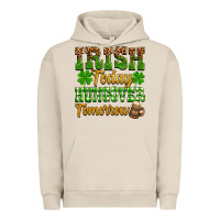 Pigment French Oak St. Patrick's Irish today hungover tomorrow Urban Hoodie - OliviaCreatesArt