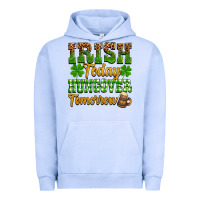 Pigment Grape Ice St. Patrick's Irish today hungover tomorrow Urban Hoodie - OliviaCreatesArt