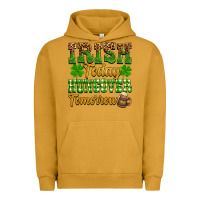 Pigment Peanut Butter St. Patrick's Irish today hungover tomorrow Urban Hoodie - OliviaCreatesArt