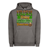 Pigment Tornado St. Patrick's Irish today hungover tomorrow Urban Hoodie - OliviaCreatesArt