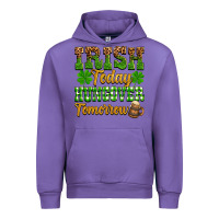 Tulip St. Patrick's Irish today hungover tomorrow Urban Hoodie - OliviaCreatesArt