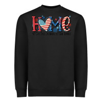 Home Of The Free Because Of The Brave Heavyweight Sweatshirt | Teevron