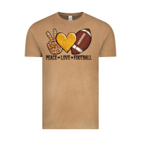 Vintage Camel peace love football revize Vintage Tee - AdoDesignShop