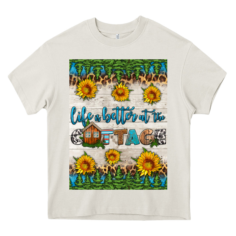 Life Is Better At The Cottage Air Freshener Heavy Core Tee by HRA Design Shop | Teevron