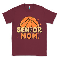 Burgundy senior mom 2024 Classic Tee - MaliasSmallBusiness