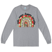 Heather Grey make magic happen everyday Long Sleeve Tee - MaliasSmallBusiness