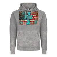 Cloud Rock flag and turquoise cross Vintage Hoodie - AdoDesignShop