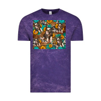Cloud Purple Western Pigs Vintage Tee - LillyAllenDesigns