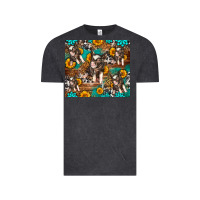 Vintage Black Western Pigs Vintage Tee - LillyAllenDesigns