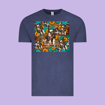 Western Pigs Vintage Tee Designed By Lillyallendesigns