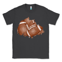 Smoke football patch Classic Tee - AdoDesignShop