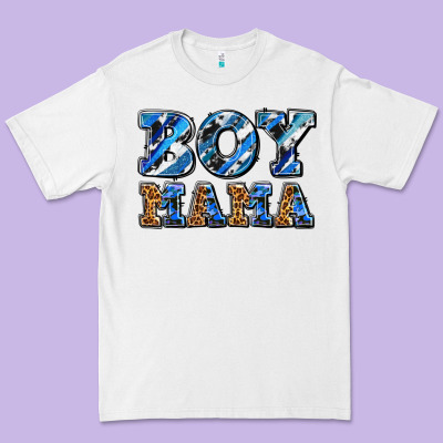Boy Mama Premium Tee Designed By Adodesignshop