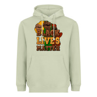 Matcha black lives matter Heavyweight Hoodie - NancyCooperArtShop