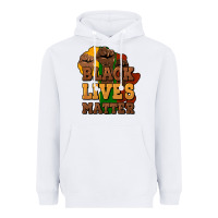 White black lives matter Heavyweight Hoodie - NancyCooperArtShop