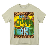 Mossy let's go jump in the lake air freshener Heavy Core Tee - HRA Design Shop