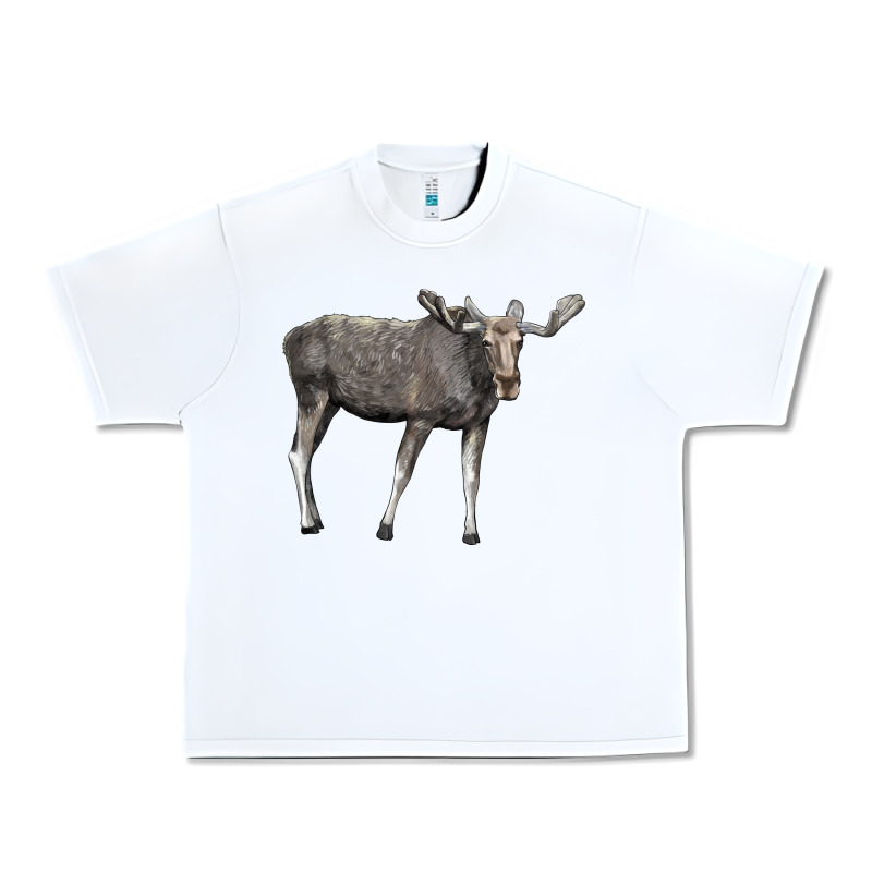 Moose Buck Deer Urban Heavy Tee by LillyAllenDesigns | Teevron