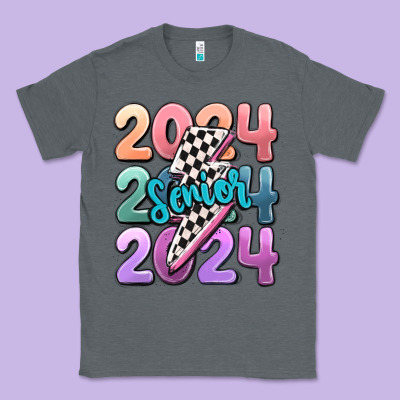2024 Senior Classic Tee Designed By Maliassmallbusiness