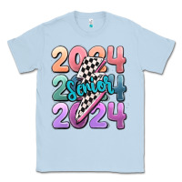 Dusty Blue 2024 senior Classic Tee - MaliasSmallBusiness