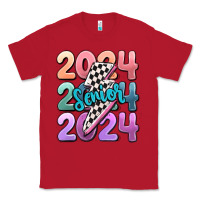 Red 2024 senior Classic Tee - MaliasSmallBusiness