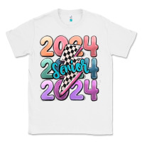White 2024 senior Classic Tee - MaliasSmallBusiness