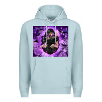Blue Mist gothic girl night Premium Hoodie - TumblerDesignByShophia