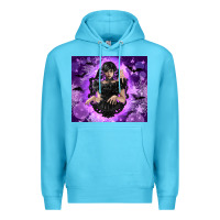 Gothic Girl Night Premium Hoodie | Teevron