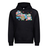 Black Easter gnomes truck Urban Hoodie - OliviaCreatesArt