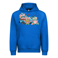 Cobalt Easter gnomes truck Urban Hoodie - OliviaCreatesArt