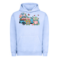 Pigment Grape Ice Easter gnomes truck Urban Hoodie - OliviaCreatesArt