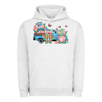 Pigment Lunar Rock Easter gnomes truck Urban Hoodie - OliviaCreatesArt