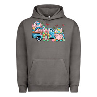 Pigment Tornado Easter gnomes truck Urban Hoodie - OliviaCreatesArt