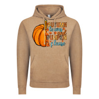 Vintage Coffee Autumn leaves and pumpkin please Vintage Hoodie - RanaPortraitStore