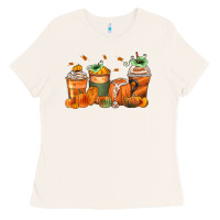 Bone pumpkins coffee cups Ladies Tee - Zillion Design Studio