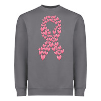 Storm breast cancer ribbon Heavyweight Sweatshirt - MaliasSmallBusiness