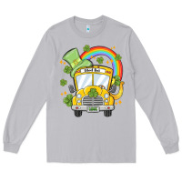 Moon Dust st. patrick's day school bus Long Sleeve Tee - MaliasSmallBusiness