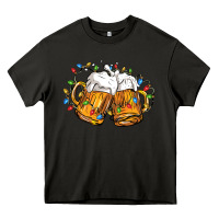 Asphalt beer with christmas lights Heavy Core Tee - FaDigitalArtStudio