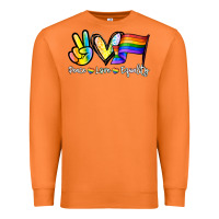 Carrot Peace love equality Premium Sweatshirt - NancyCooperArtShop